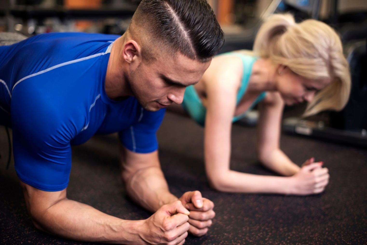 Professional demonstrating muscle prep techniques in practice session